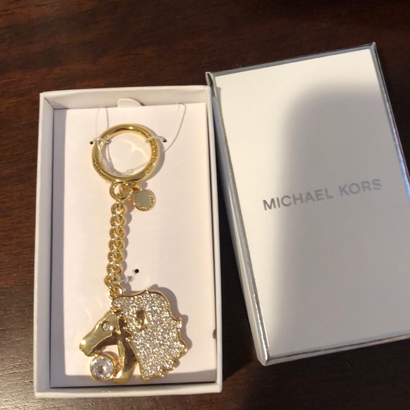 Michael Kors Accessories - Michael kors lion head key chain